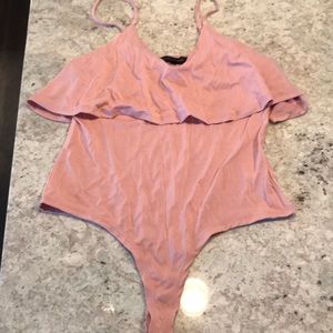 La hearts blush bodysuit